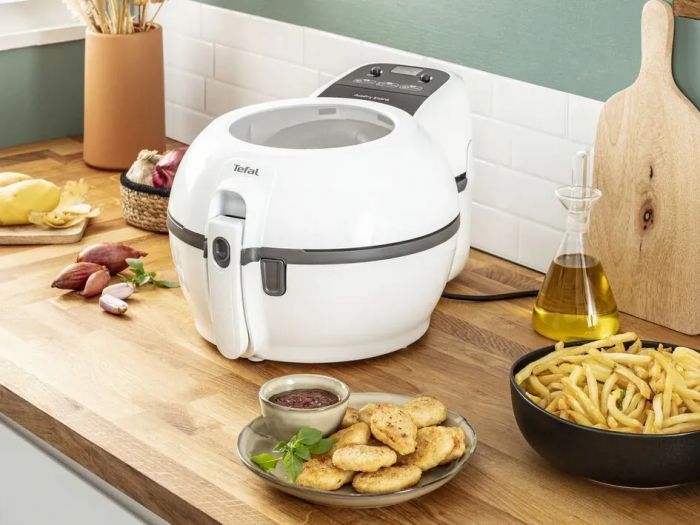 Мультипіч Tefal ActiFry Extra, 1500Вт, чаша-1,2л, механічне керув., підкл. до смартфону, авто перемішування, пластик, білий