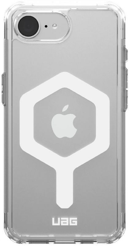 Чохол UAG для iPhone 16E (4th Gen, 2025), Plyo MagSafe, Ice/White