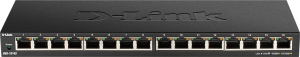 Комутатор D-Link DGS-1016S 16xGE, Некерований