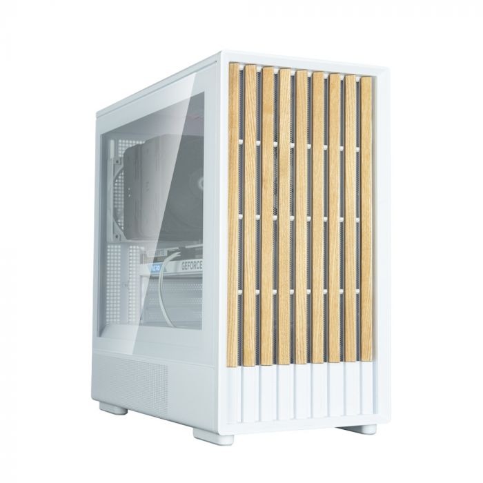 Корпус Zalman P10 Namu без БЖ, 1xUSB3.0, 1xUSBType-C, 2x120мм, 1x120мм ARGB, VGA 340мм, LCS ready, TG Side Panel, mATX, білий
