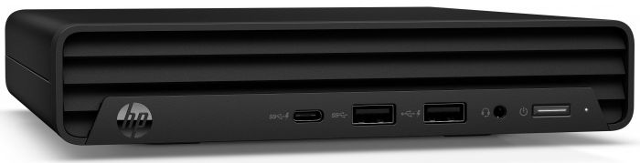 Комп'ютер персональний неттоп HP 260-G9 DM, Intel i5-1335U, 16GB, F512GB, UMA, WiFi, кл+м, 3р, Win11P