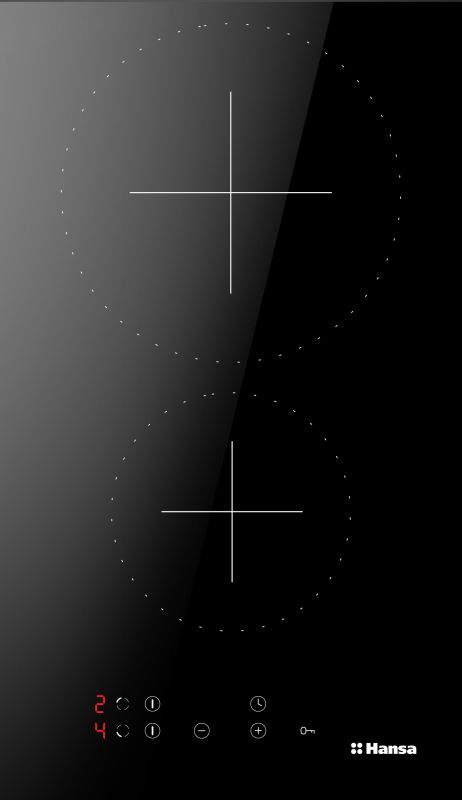 Варильна поверхня Hansa склокерамічна, 30см, чорний