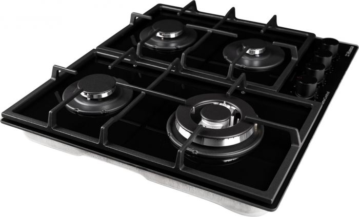 Варильна поверхня Hansa газова, 59см, чавун, чорний