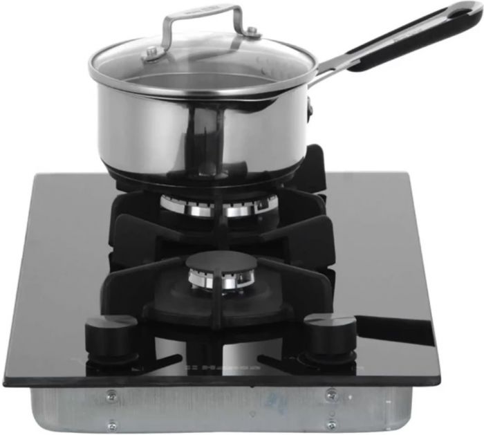 Варильна поверхня Hansa газова, 30см, чавун, чорний