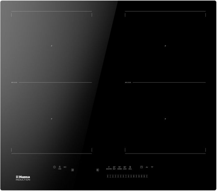 Варильна поверхня Hansa індукційна, 59,2см, розширена зона, чорний