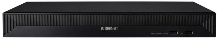 Відеореєстратор Hanwha QRN-1630S, 16ch, 2HDD, 16PoE, 8MP~CIF, P2P