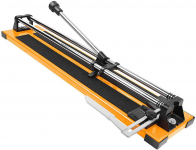 Плиткоріз ручний Tolsen Профі алюмінієвий 600мм роликовий різак з карбіду вольфраму до 12мм