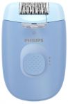 Епілятор Philips Series 2000 дисковий, від мережі, сух., насадок-2, з підсвіткою, блакитний