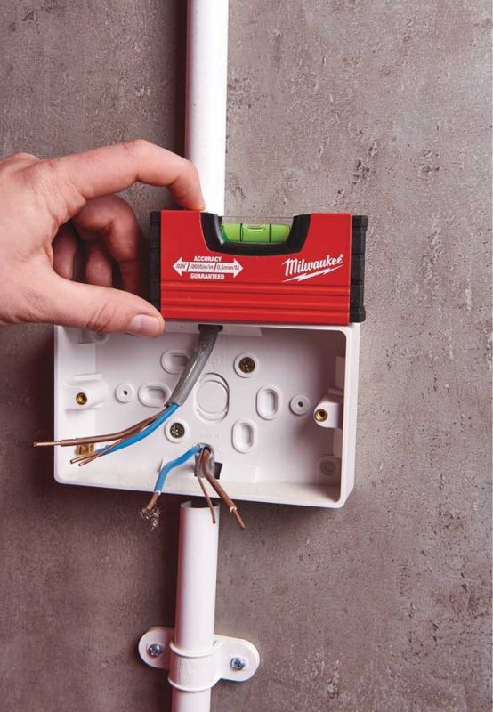 Рівень Milwaukee MiniBox, 10см, 1 капсула, алюмінієвий корпус