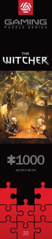 Пазл GoodLoot The Witcher Playing Gwent 1000 ел.