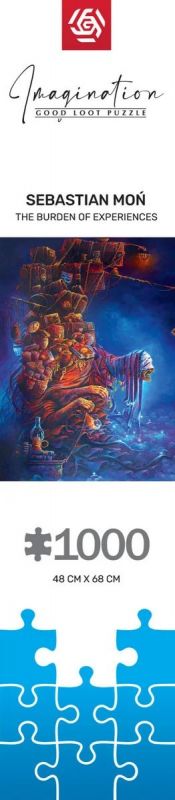 Пазл GoodLoot Imagination: Sebastian Mon The burden of experiences 1000 ел.