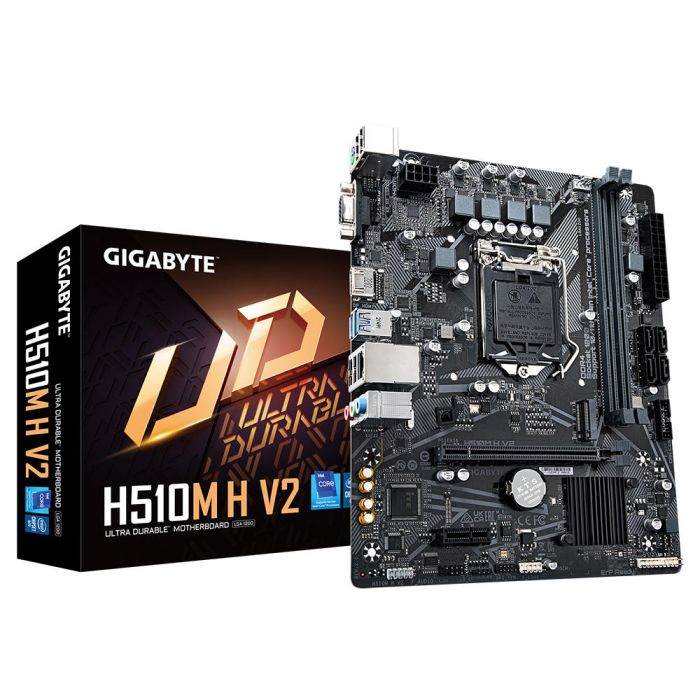 Материнська плата GIGABYTE H510M H V2 2.0 s1200 Q470 4xDDR4 M.2 HDMI mATX