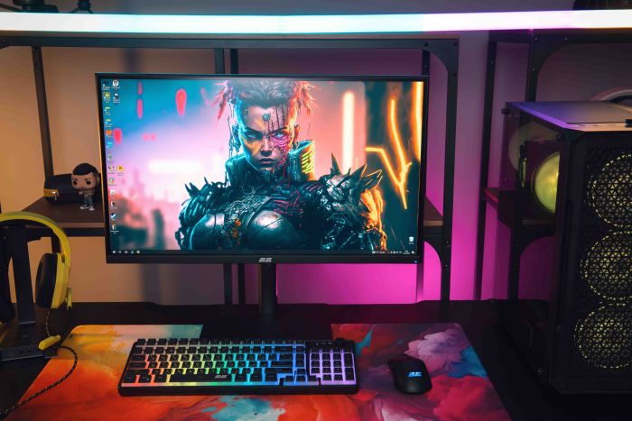 Монітор 2E 23.8" E2425B D-Sub, HDMI, VA, 100Hz, FreeSync