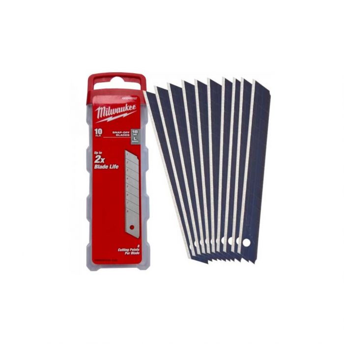 Лезо сегментоване Milwaukee, 18мм, сталь, 10шт