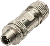 Конектор DIGITUS CАТ 6A M12 M, X-coded, STP, IP67