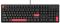 Клавіатура механічна Lemokey  X3 104Key, Keychron Red, USB-A, QMK/VIA, Hot-Swap, EN/UKR, RGB, чорний