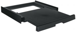 Комплект монтажний Haier для з'єднання пральної машини з сушильною машиною, 47-60см, чорний