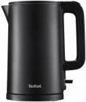 Електрочайник Tefal Thermo Protect, 1.5л, пластик, нержавіюча сталь, чорний