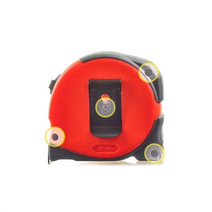 Рулетка Milwaukee, 5мх19мм, з фіксатором змотування, АБС-пластик