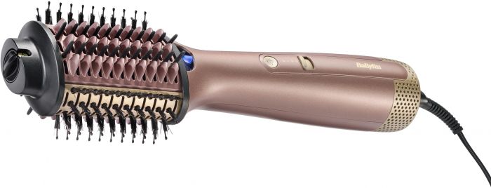 Фен-щітка Babyliss Air Power Volume, 1000Вт, 2 режими, дифузор, іоніз-я, хол. обдув, кераміка, рожевий