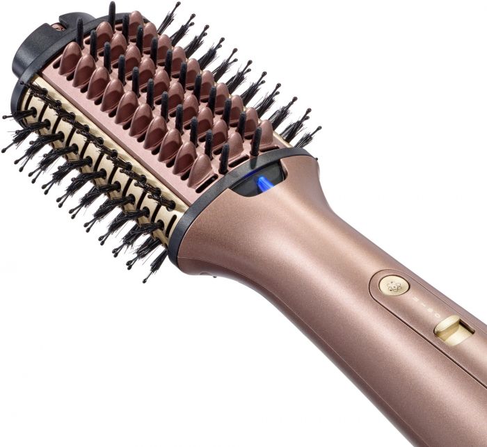 Фен-щітка Babyliss Air Power Volume, 1000Вт, 2 режими, дифузор, іоніз-я, хол. обдув, кераміка, рожевий