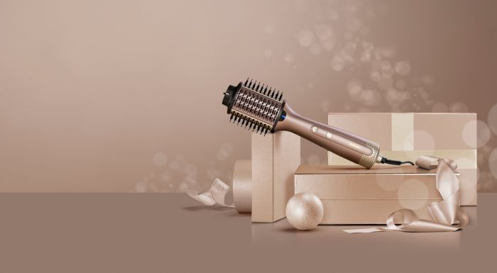 Фен-щітка Babyliss Air Power Volume, 1000Вт, 2 режими, дифузор, іоніз-я, хол. обдув, кераміка, рожевий