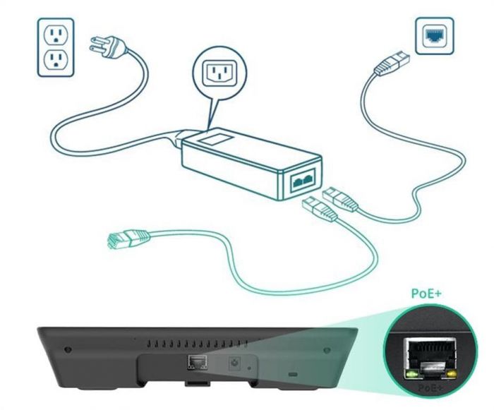 Контролер Aver CP10 G2, Android 10, дисплей 10.1', PoE+, Zoom Rooms, чорний