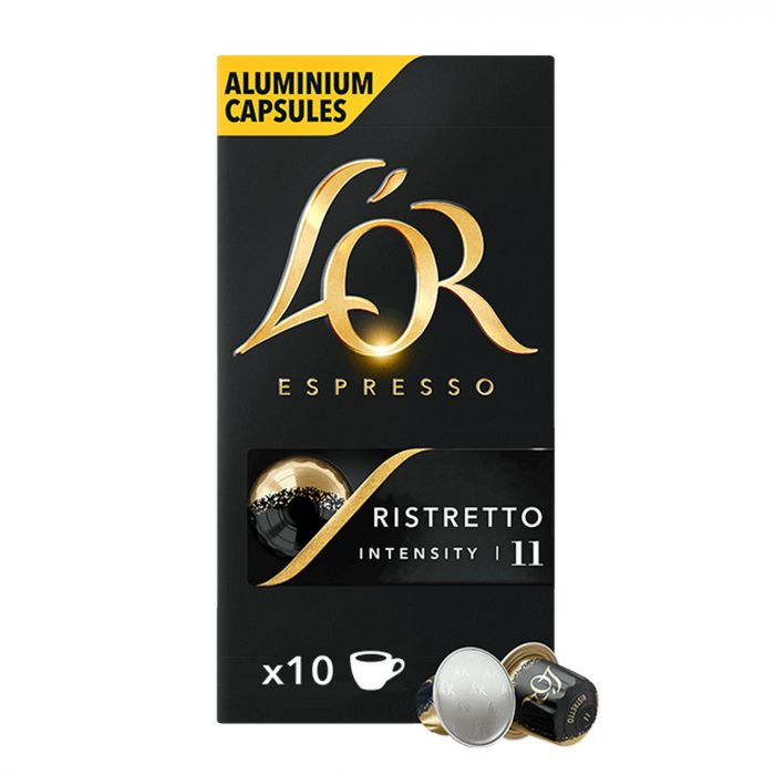 Кава L`OR капсули, Espresso Ristretto, арабіка, 10шт, Nespresso