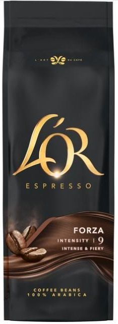 Кава L`OR зерна, 500г, Espresso Forza, арабіка