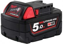 Акумулятор Milwaukee Redlithium M18 18В 5А·год 0.8кг Акумулятор Milwaukee Redlithium M18 18В 5А·год 0.8кг