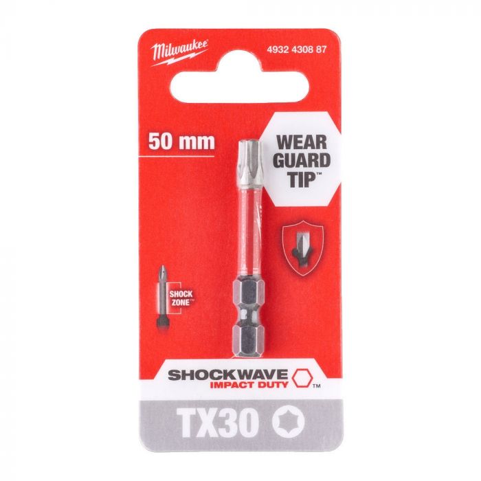 Біта Milwaukee Shockwave, Torx T30х50мм