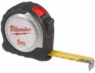 Рулетка Milwaukee C5/19, 5мх19мм, з фіксатором змотування, АБС-пластик
