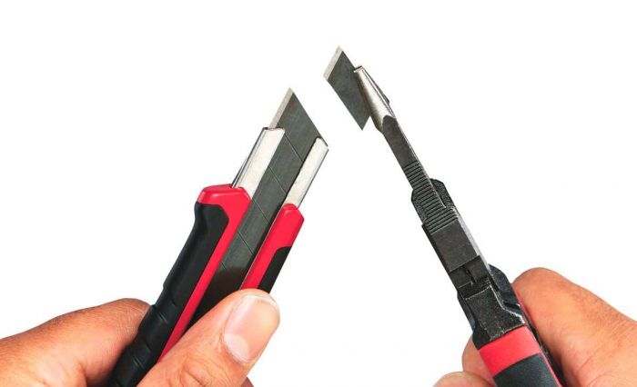 Ніж будівельний сегментований Milwaukee Heavy Duty, 25мм, корпус комбінований