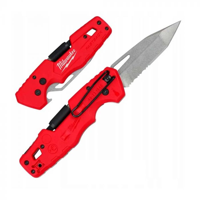 Ніж складаний Milwaukee Folding Knife, 5 in 1, біта PH2 і SL5.5, сталь