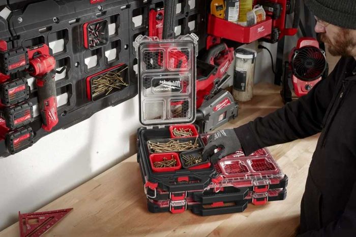 Піддон магнітний Milwaukee Packout, пластик, 100х100мм