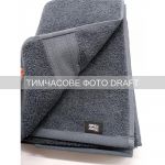 Рушник махровий Ardesto SuperSoft 70х140см, 100% бавовна, сірий