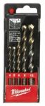 Набір свердел по бетону Milwaukee, 5шт, 4-10мм, кейс