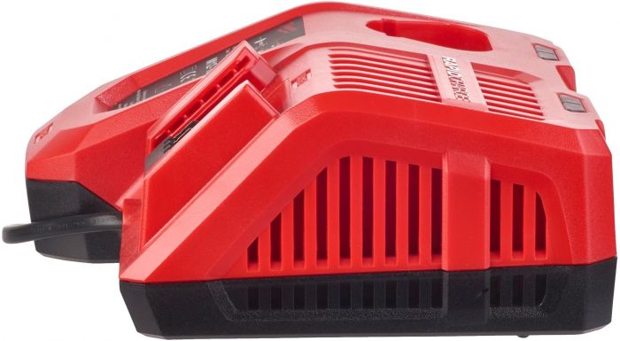 Набір акумулятора та зарядного пристрою Milwaukee NRG-502 12В 1х2А·год Redlithium M12 18В 2х5А·год Redlithium M18 ЗП M12-18FC