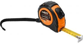Рулетка Neo Tools, 5мx16мм, з фіксатором змотування