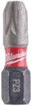 Біти Milwaukee Shockwave, набір 2шт, PZ3х25мм