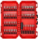 Біти Milwaukee Shockwave, набір 56шт, сталь, кейс