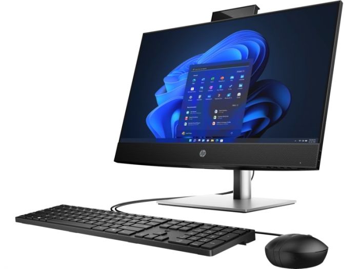Комп'ютер персональний моноблок HP ProOne 440-G9 23.8" FHD IPS AG, Intel i5-14500T, 16GB, F512GB, UMA, WiFi, кл+м, Win11P, чорний