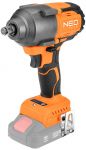 Гайковерт ударний Neo Tools Energy+ 18В безщітковий 2400об·хв 850Нм 1/2" 3 швидкості 1.8кг без АКБ та ЗП Гайковерт ударний Neo Tools Energy+ 18В безщітковий 2400об·хв 850Нм 1/2" 3 швидкості 1.8кг без АКБ та ЗП