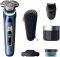 Бритва електр. Philips Series i9000 Prestige SkinIQ,  бритв.головок-3, Li-Ion, сух.+волог., індикатор заряду, твердий чохол, синій