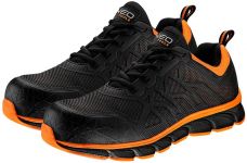 Кросівки робочі Neo Tools, ударопоглинання, композитний підносок, S1, SRC, СЕ, р.45(30см), чорно-помаранчевий