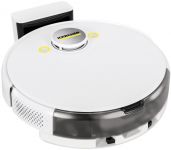 Робот-пилосос Karcher RCV 5, h=9.7см, вологе прибирання, конт пил -0.330л, вода -0.240л, автон. робота до 120хв, білий