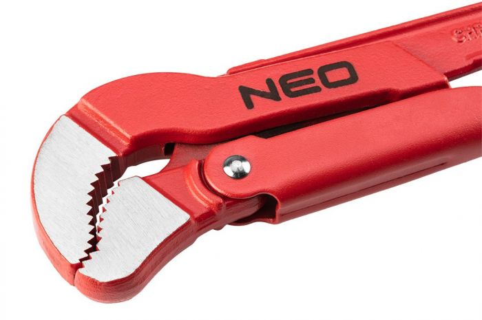 Ключ трубний Neo Tools, 45°, робочий діапазон 0-38мм, 420мм
