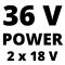 Тример акумуляторний Einhell GE-CT 36/30 Li E - Solo PXC 36В 30см 9000об/хв 3.1кг (без АКБ та ЗП)