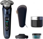 Бритва електр. Philips Series i9000 Prestige SkinIQ,  бритв.головок-3, Li-Ion, сух.+волог., індикатор заряду, твердий чохол, синій