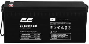 Акумуляторна батарея 2E GDC, 12В, 200А•год, GEL